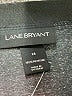 Lane Bryant 100% Polyester Graphic Black Casual Skirt Size 28 - photo 4