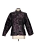 DressBarn 100% Polyester Paisley Purple Jacket Size L - photo 1