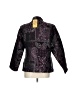 DressBarn 100% Polyester Paisley Purple Jacket Size L - photo 2