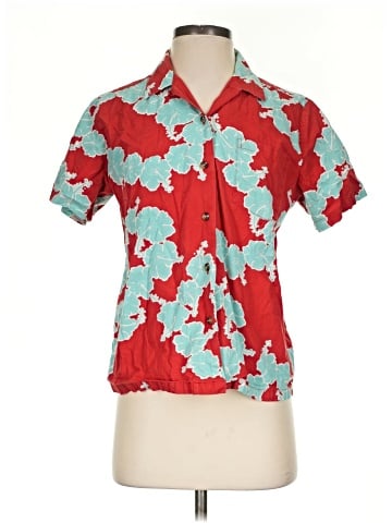 Tori Richard Short Sleeve Blouse (view 1)