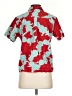 Tori Richard Floral Red Short Sleeve Blouse Size S - photo 2