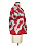 Tori Richard Floral Red Short Sleeve Blouse Size S - photo 4