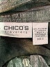 Travelers by Chico's Metallic Gray Track Jacket Size XL (3) - photo 6