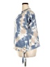 Absolutely Famous Tie-dye Blue Short Sleeve Blouse Size 2X - photo 5
