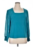 Calvin Klein Teal 3/4 Sleeve Blouse Size XL - photo 1