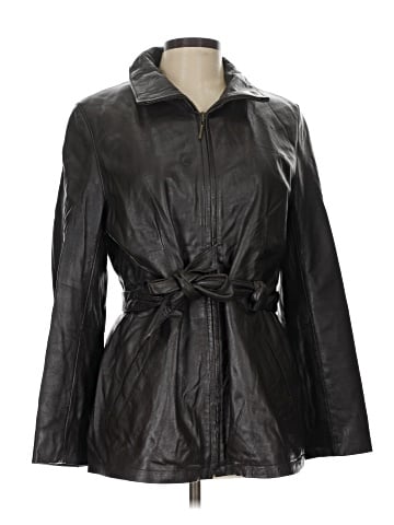 Kasper Leather Jacket (view 1)