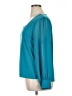 Calvin Klein Teal 3/4 Sleeve Blouse Size XL - photo 5