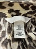 H&M Animal Print Brown Long Sleeve Blouse Size L - photo 7