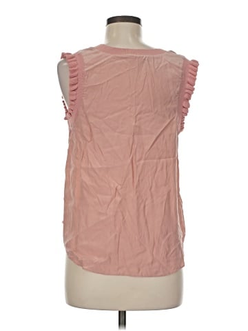 Cinq à Sept Sleeveless Silk Top (view 2)