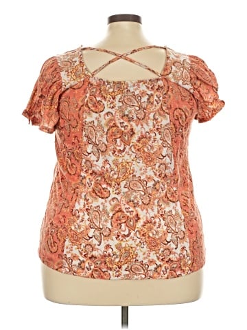 Absolutely Famous Short Sleeve Blouse (view 2)