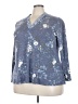 Avenue Blue 3/4 Sleeve Blouse Size 22 Plus - photo 1