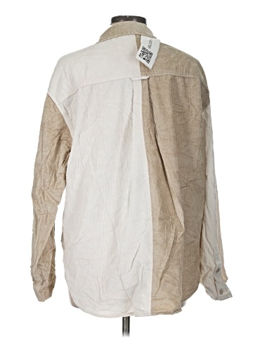 American Eagle Outfitters Long Sleeve Button-Down Shirt (view 2)