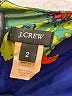 J.Crew 100% Silk Paisley Blue Casual Dress Size 2 - photo 7
