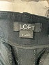 Ann Taylor LOFT 100% Polyester Black Dress Pants Size 8 - photo 7
