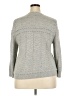J.Crew Chevron-herringbone Gray Pullover Sweater Size XXL - photo 2