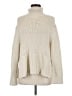 Gap 100% Cotton Ivory Turtleneck Sweater Size M - photo 1