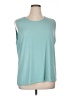 Serengeti Teal Sleeveless Top Size 1X - photo 1