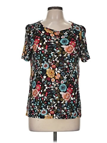 Ann Taylor LOFT Short Sleeve T-Shirt (view 1)
