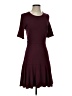 Gilli Solid Burgundy Cocktail Dress Size S - photo 1