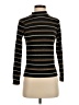 MNG Stripes Black Turtleneck Sweater Size XS - photo 1