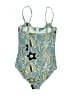 Ulla Johnson Print Blue One Piece Swimsuit Size S - photo 2