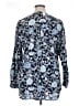 Old Navy Floral Blue 3/4 Sleeve Blouse Size XL - photo 2