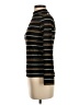 MNG Stripes Black Turtleneck Sweater Size XS - photo 5