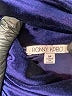 Ronny Kobo 100% Polyester Solid Blue Cocktail Dress Size M - photo 7