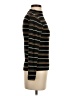 MNG Stripes Black Turtleneck Sweater Size XS - photo 4