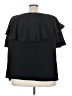 Roaman's Black Short Sleeve Top Size 24 - photo 2
