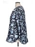 Old Navy Floral Blue 3/4 Sleeve Blouse Size XL - photo 5