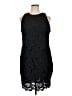 J.Crew Collection 100% Polyester Black Cocktail Dress Size 16 - photo 1