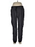 Caslon 100% Linen Solid Black Linen Pants Size L - photo 1