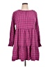 Universal Thread 100% Rayon Plaid Pink Casual Dress Size XL - photo 1