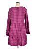 Universal Thread 100% Rayon Plaid Pink Casual Dress Size XL - photo 2