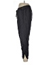Caslon 100% Linen Solid Black Linen Pants Size L - photo 5