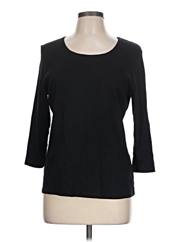 Karen Scott 3/4 Sleeve T-Shirt (view 1)