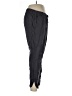 Caslon 100% Linen Solid Black Linen Pants Size L - photo 4