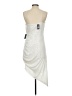 Express Metallic Silver Cocktail Dress Size S - photo 2
