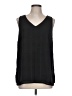 Lila Rose 100% Polyester Black Sleeveless Blouse Size L - photo 1