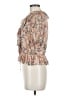 Ulla Johnson Pink Short Sleeve Silk Top Size 8 - photo 5