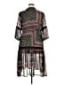 Mimi Chica 100% Polyester Paisley Black Casual Dress Size XL - photo 2