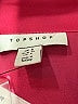 Topshop 100% Polyester Pink 3/4 Sleeve Blouse Size 4 - photo 7