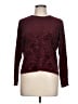 Laura Scott 100% Polyester Burgundy Long Sleeve Top Size L - photo 1