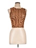 Cotton Candy LA Brown Sleeveless Blouse Size L - photo 1