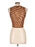 Cotton Candy LA Brown Sleeveless Blouse Size L - photo 2