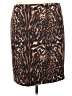 Talbots Animal Print Brown Formal Skirt Size 18W - photo 1