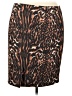 Talbots Animal Print Brown Formal Skirt Size 18W - photo 2