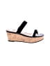 Stuart Weitzman Black Wedges Size 6 1/2 - photo 1