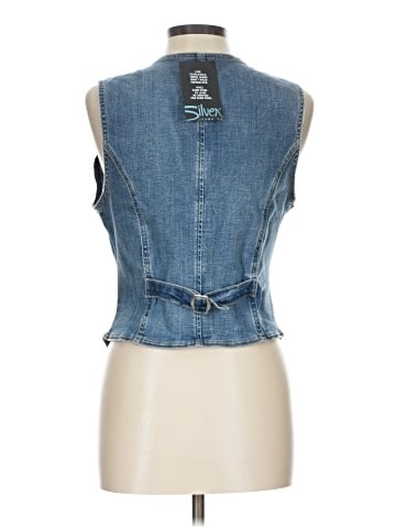 Silver Jeans Co. Sleeveless Button-Down Shirt (view 2)